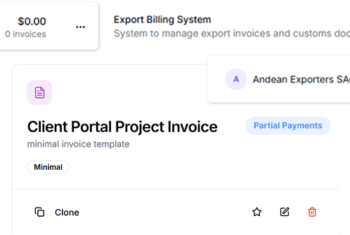 Client & Project Hub